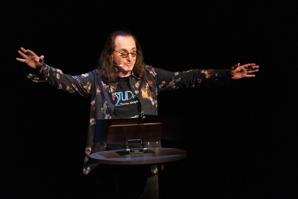 Geddy Lee 'My Effin' Life In Conversation' Tour Pictures - Grand Théâtre de Québec - Québec City, Québec, Canada - July 13th, 2024